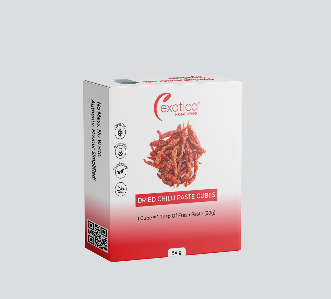 Dried Chilli Paste Cubes - No Grinding, Just Smokey Fiery Heat!