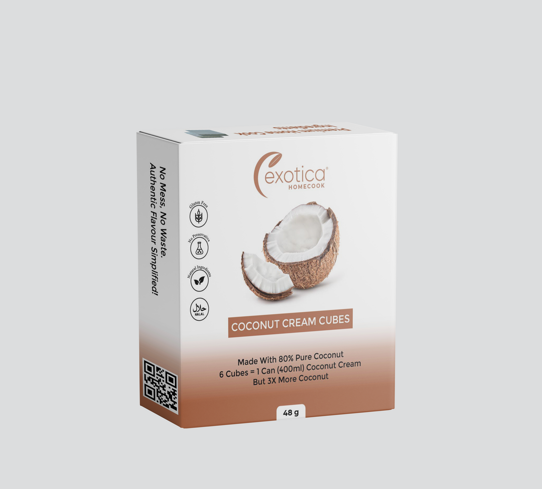 Coconut Cream Cubes - Get 80% Real Coconut in Every Cube!